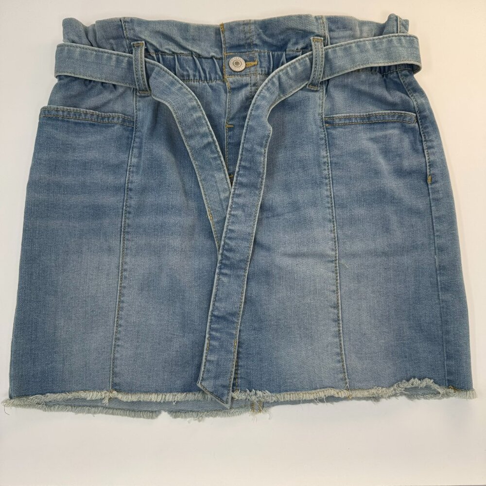NWOT THERE ABOUTS GIRLS BLUE JEAN SKIRT SIZE 12